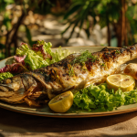 grillowany pstrąg